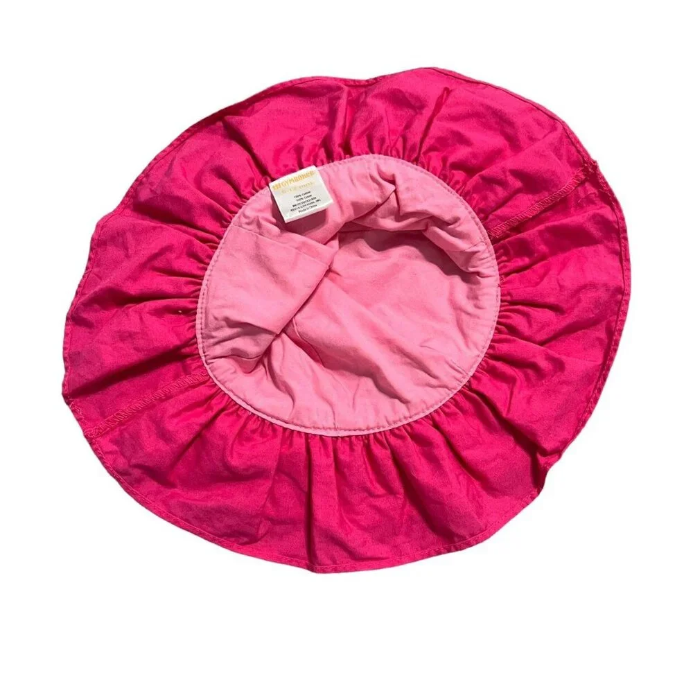 Gymboree 6-12m Pink Ruffle Sunhat Hat